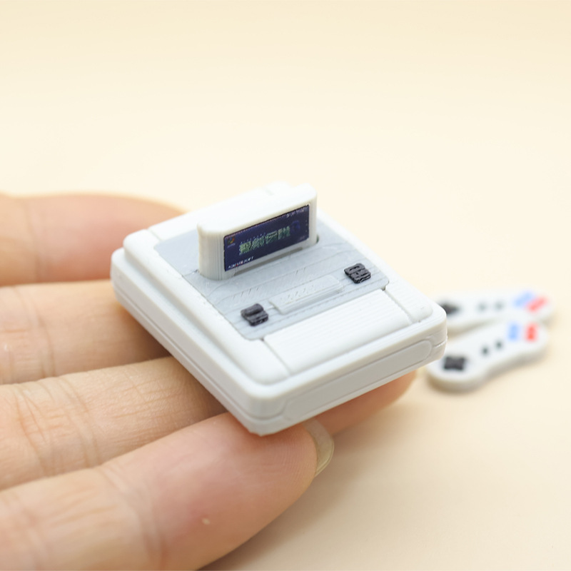 Gaming Console Mini - 1set Dollhouse Mini Retro Game Console