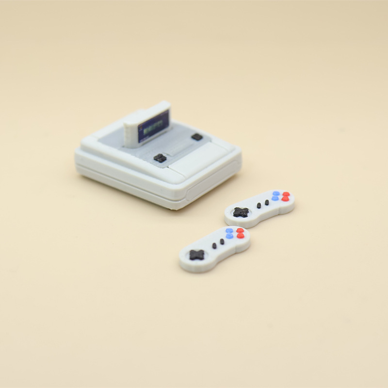1set Dollhouse Mini Retro Game - Gaming Console Mini 评论和价格