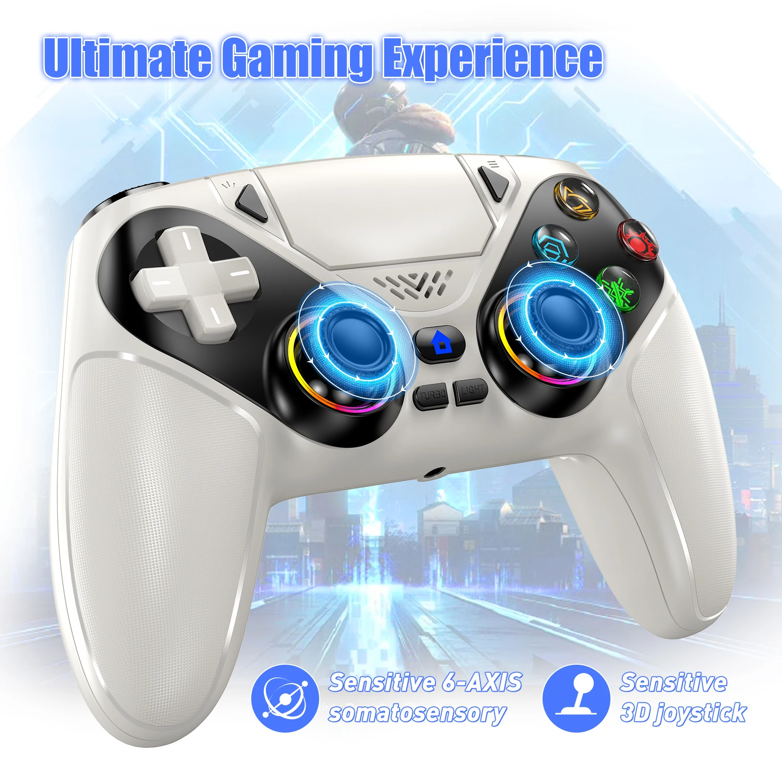 Wireless Controller Gamepad Fo - Gaming Console Portable Pc 评论和价格