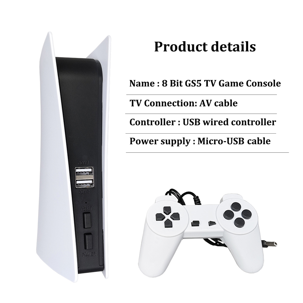GS5 8-bit TV Video AV Output U - Gaming Console Mini 评论和价格