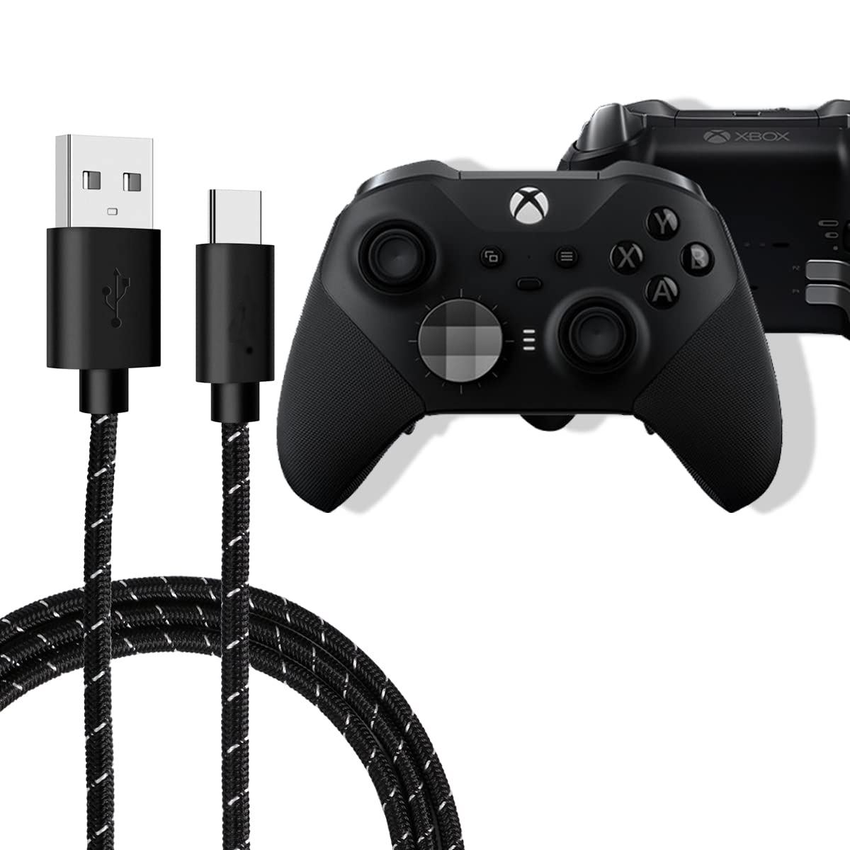 USB-C Charging Cable USB Type- - Microsoft Controller Elite Series 2 评论和价格