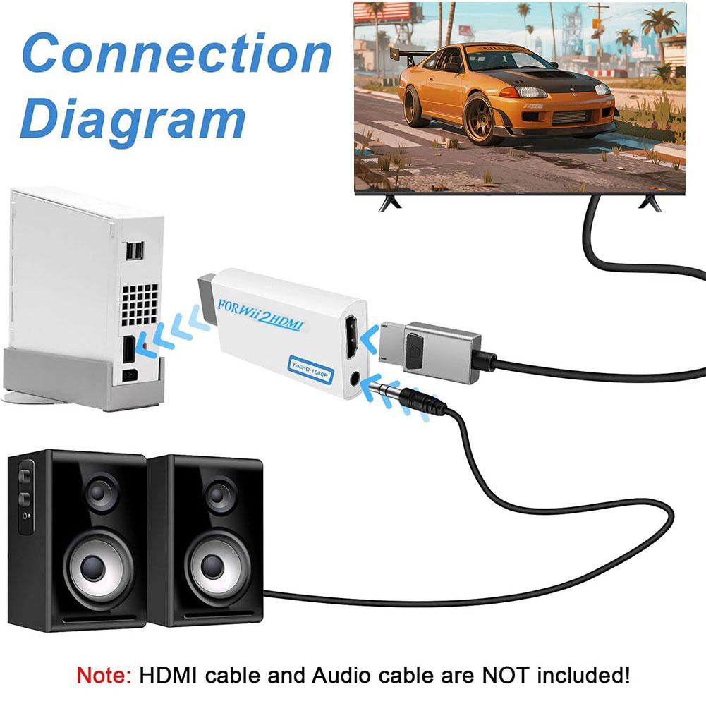 For WII to HDMI Converter - HD - Gaming Console All In One 评论和价格