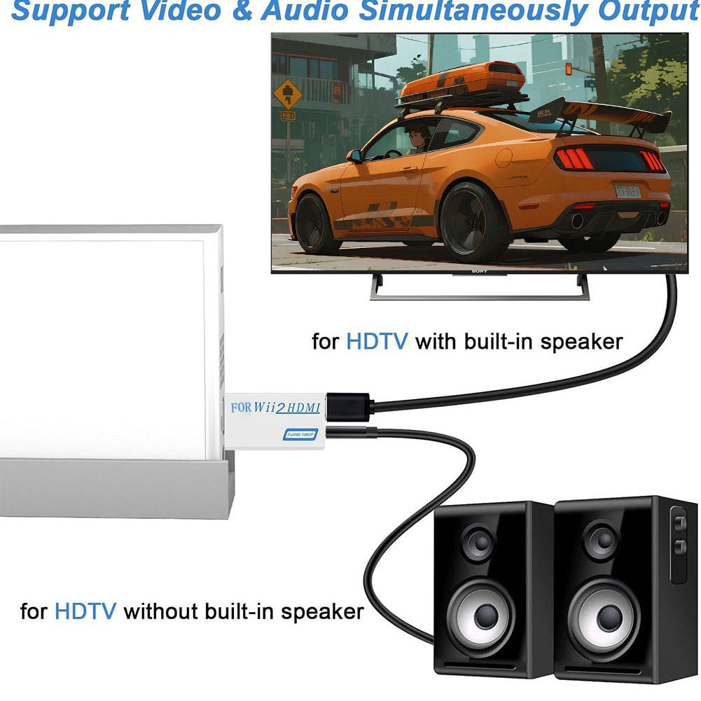 For WII to HDMI Converter - HD - Gaming Console All In One 评论和价格