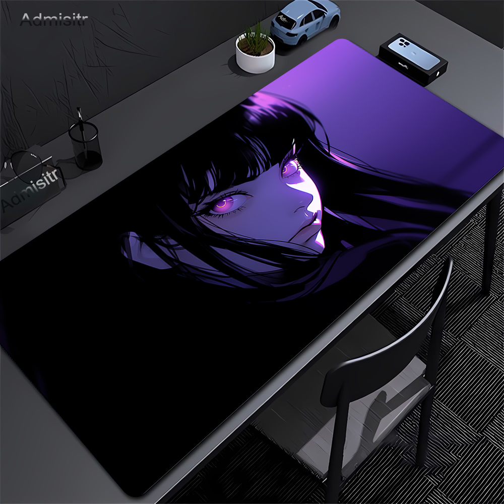 XXL Mouse Pad PC Purple Anime  - Gaming Console Portable Pc 评论和价格